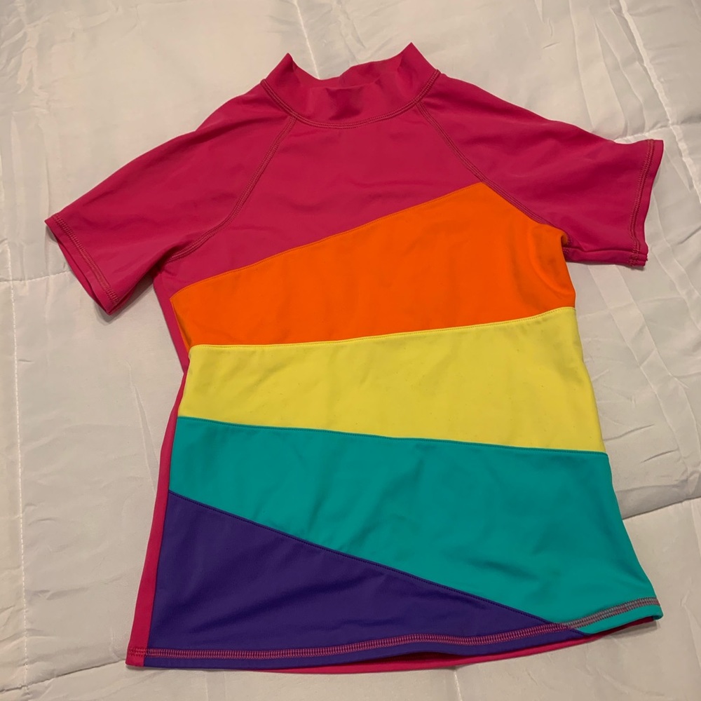 Lands End-Like New. Swimming shirt